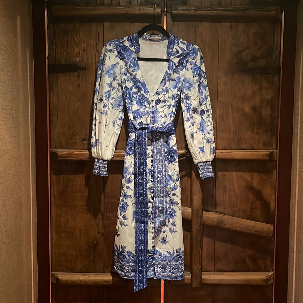 ALICE + OLIVIA Toule de Jouie Button Down Dress (6)